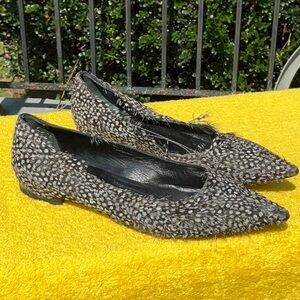 Vintage Kate Spade feather flats.  Lots wear left